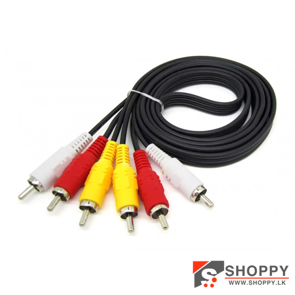 10m 3RC Audio Video Cable#shoppy.lk#