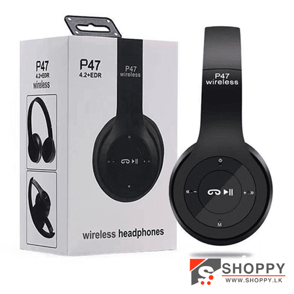 P47 Wireless Bluetooth Headset#www.shoppy.lk#2