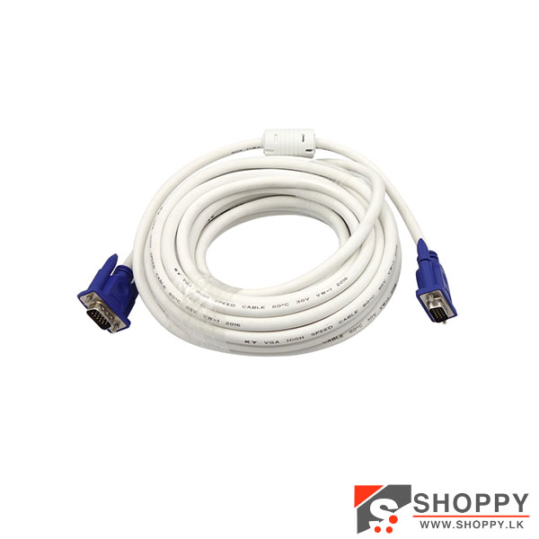 5m VGA Cable A Grade#shoppy.lk#