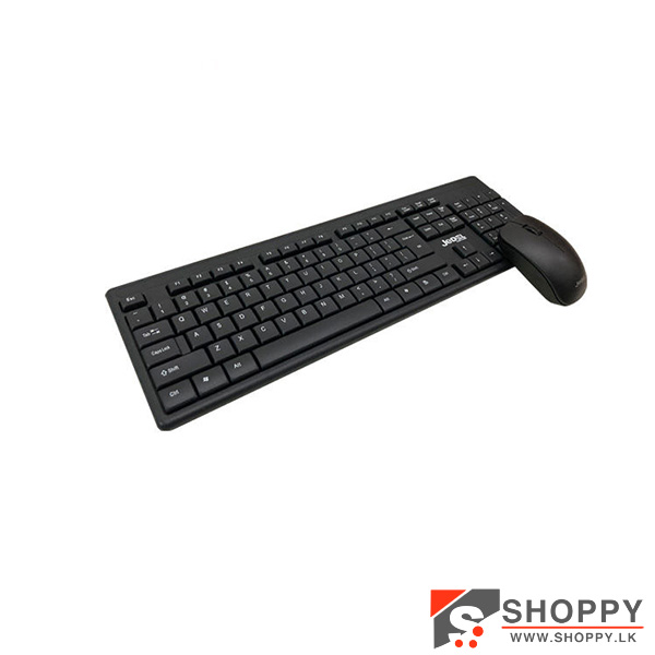 Jedel WS650 Wireless Combo Keyboard Mouse (3M)#shoppy.lk#