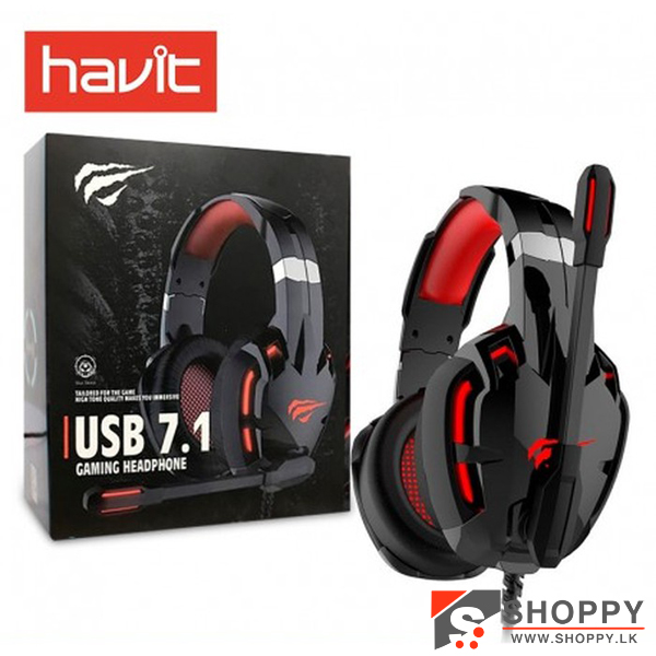HAVIT Gaming Headset H2001U 4 www.shoppy.lk