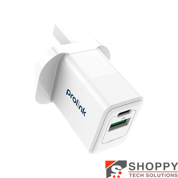 PROLINK 20W 2 Port Wall Charger PTC21801