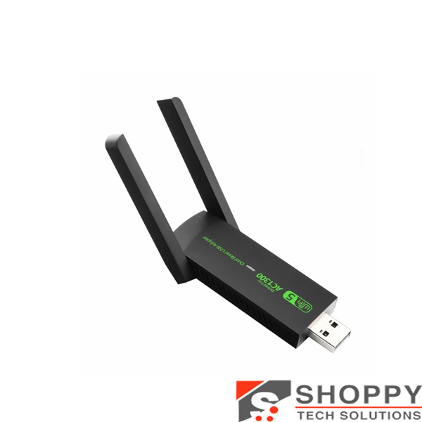 1300Mbps 2.4G-5Ghz Antenna Wifi Adapter