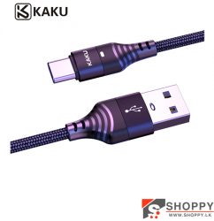 KAKU KSC-327 Auto Power Off Charging Data Cable - Type-C - Red#shoppy.lk#1